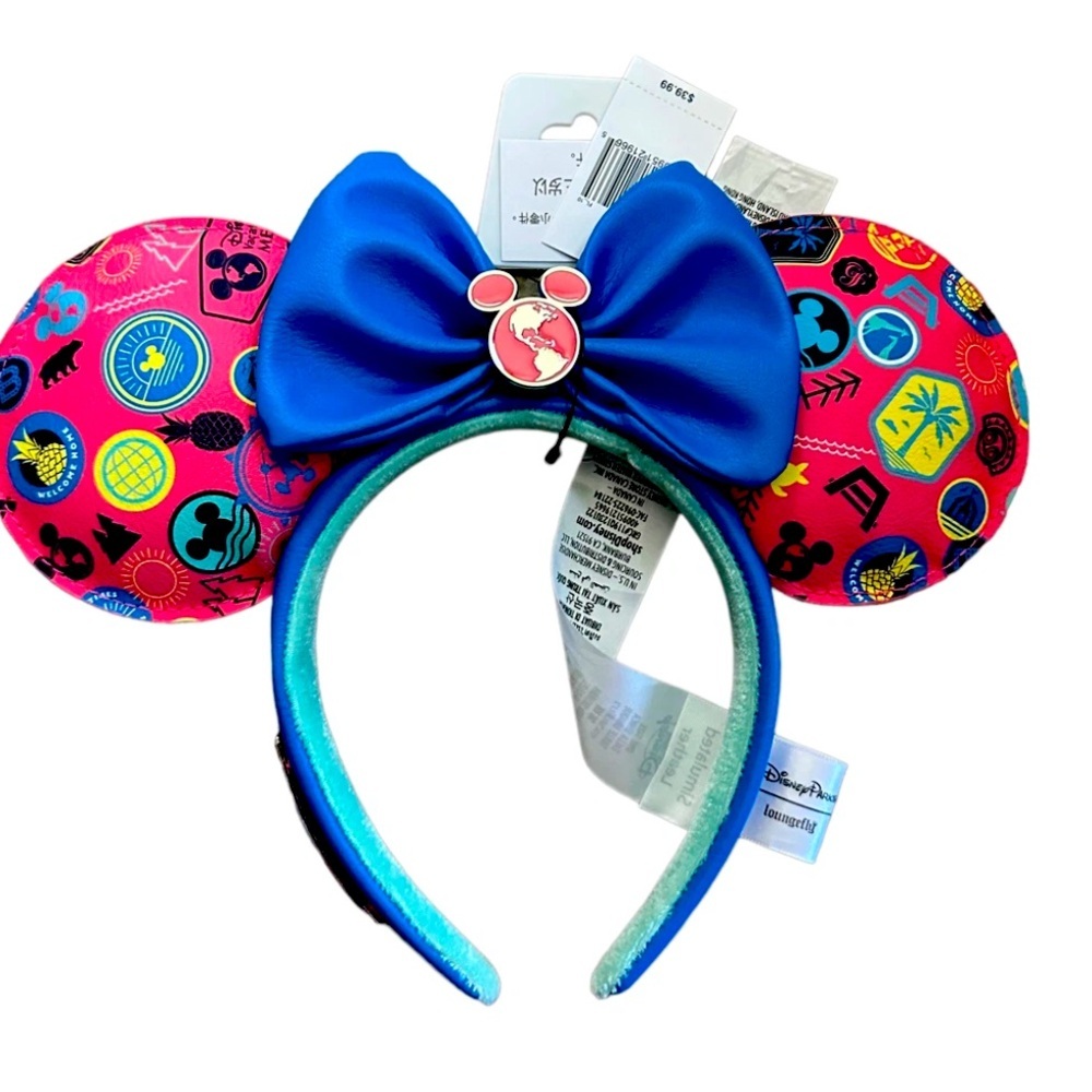 Disney Vacation Club Mickey Loungefly Ears Headband NWT​